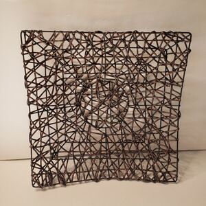 Metal Artsy Basket 